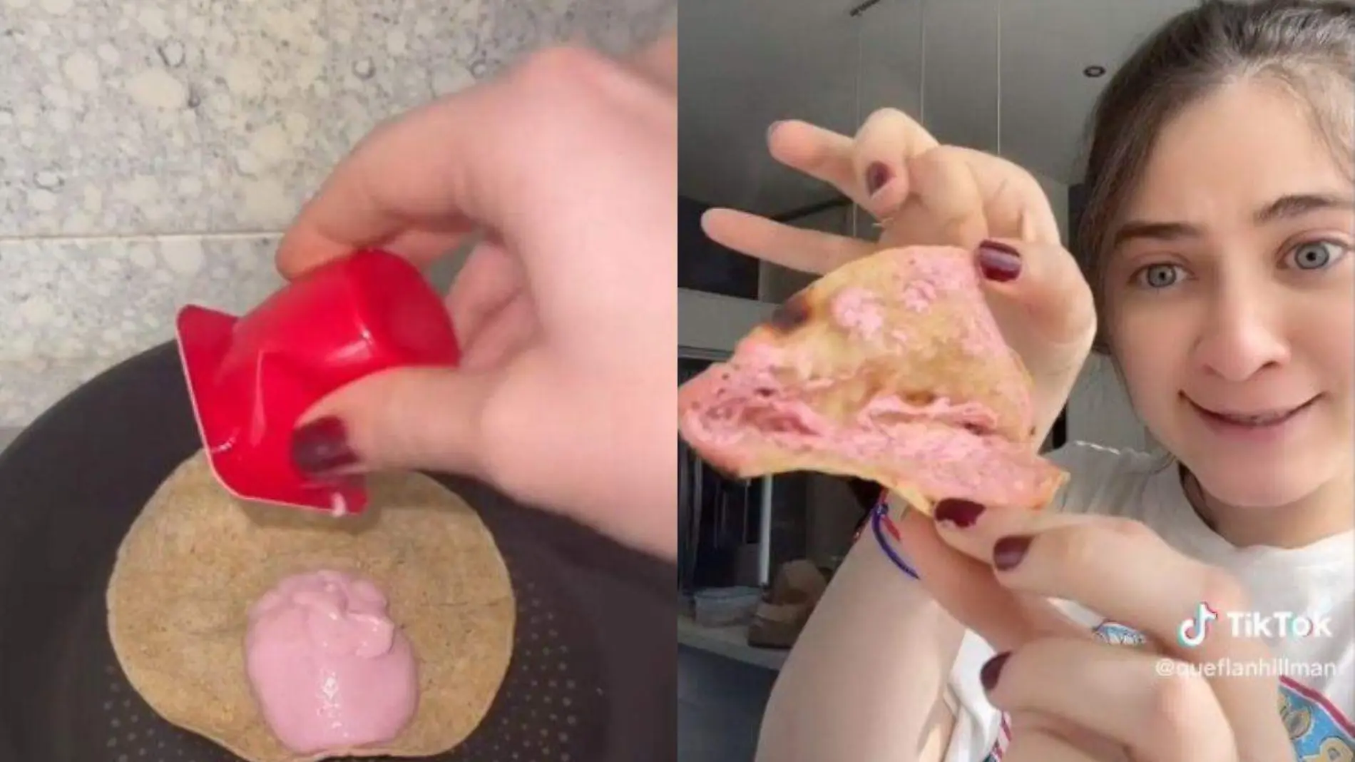 ¿Genialidad o aberración culinaria Joven crea la quesadilla de Danonino (Video)